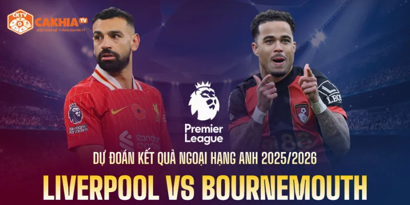 Thông tin về tình hình trước trận đối đầu giữa  Liverpool vs AFC Bournemouth